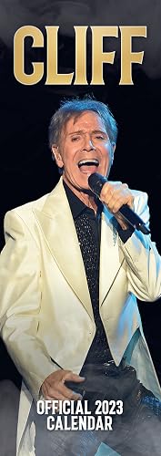 Official Cliff Richard 2023 Slim Calendar