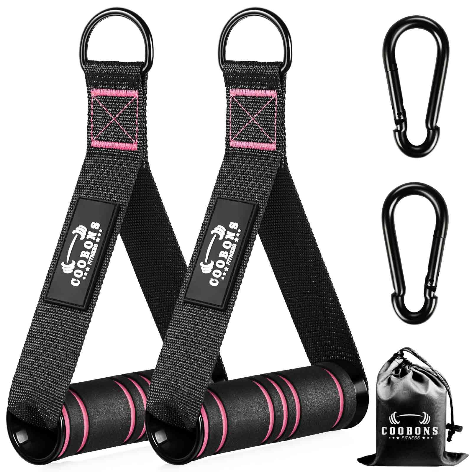 Heavy Duty Exercise Handles - Gym Cable Attachments -11