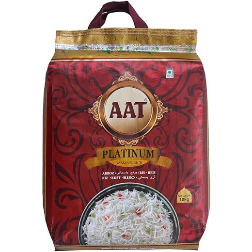 AAT Platinum Basmati Rice - Extra Long Grain 10 Kg