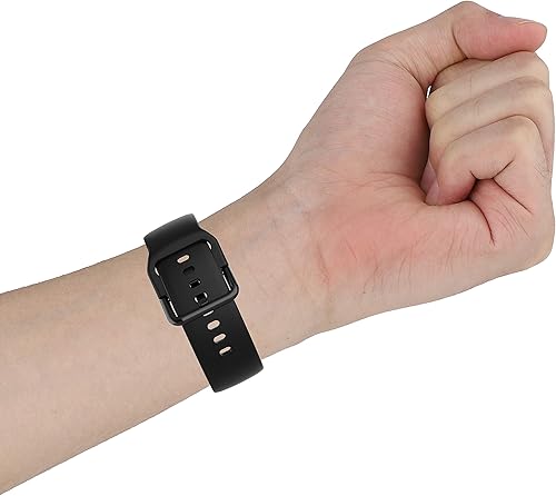 Vista 20 de RuenTech Compatible con las correas de reloj inteligente TOOBUR IDW17, correa de silicona flexible de repuesto para reloj inteligente TOOBUR IDW17