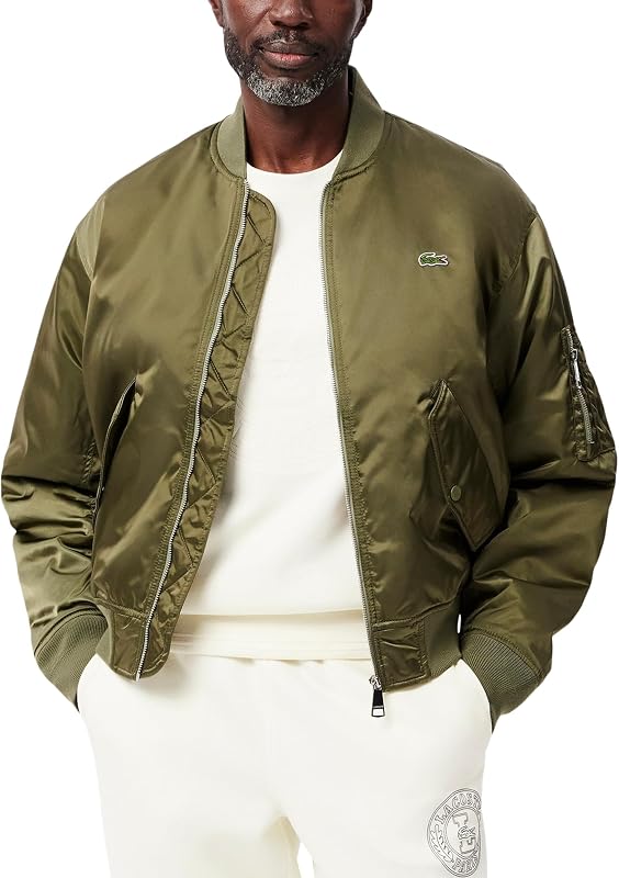 Men's Water-Repellent Padded Bomber Jacket