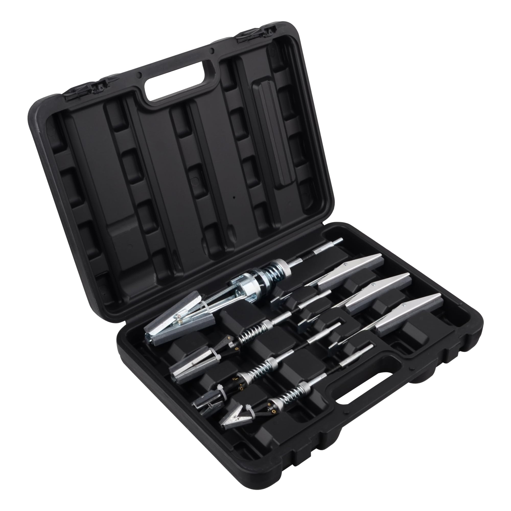 Kit de herramientas de pulido de cilindro de motor ajustable de 3/4 a 7 pulgadas con piedras de molienda y pulido, kit de herramientas de acabado y pulido para cilindros