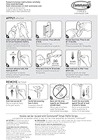 Vista 9 de Command Ganchos de diseño pequeños, paquete de 2 ganchos de pared y 16 tiras, para colgar sin daños para decoraciones en espacios de vida, soporta