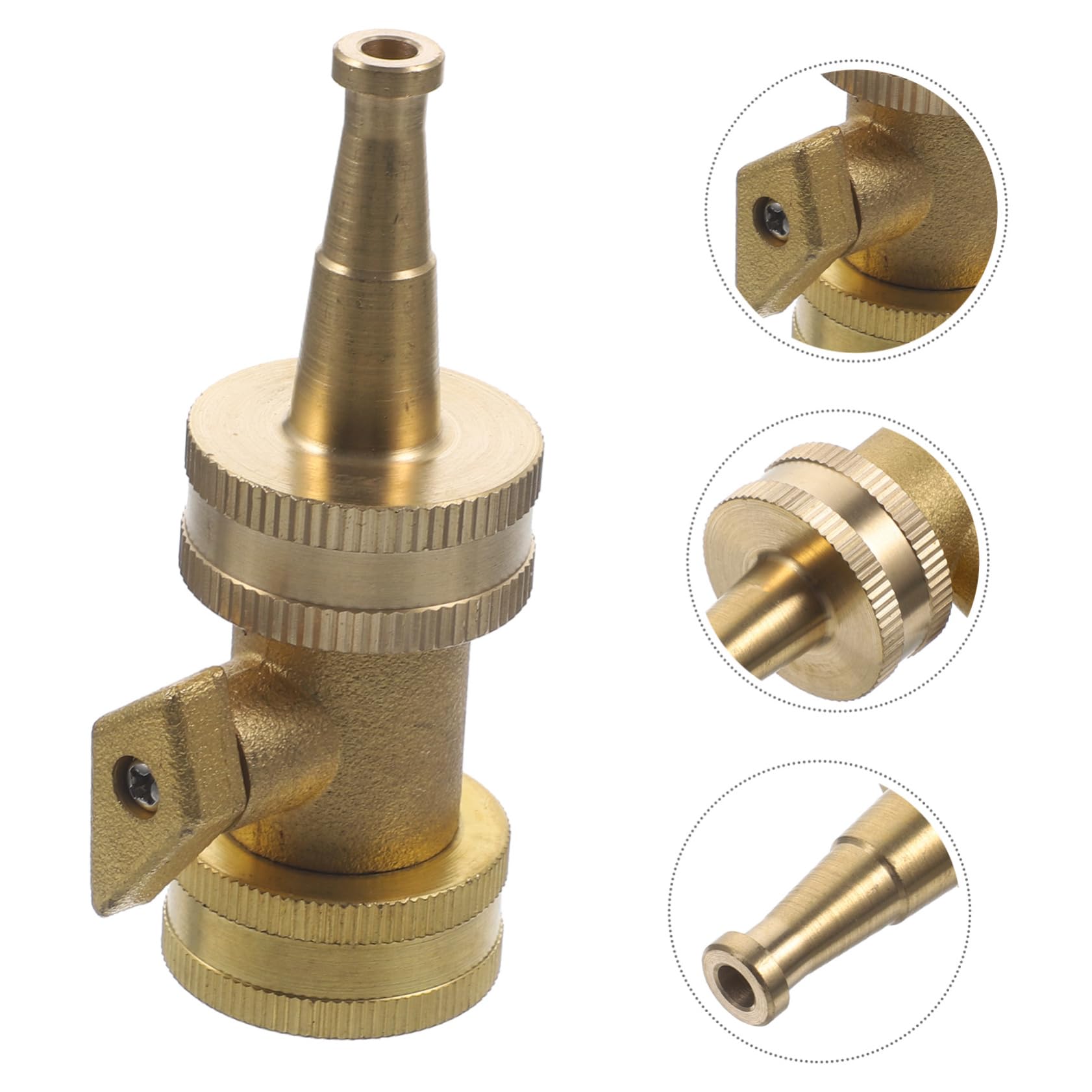 SUPVOX 3 Ensembles tuyau d' arrosage extensible arrosage water pump enrouleurs de tuyau d'arrosage pulvérisateurs vannes de tuyau robinets à tournant sphérique filetés laiton Golden