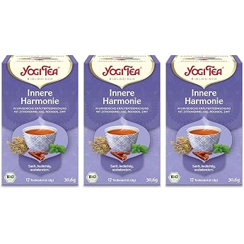 Yogi Inner Harmony Tea Spicy Rooibo Tea 3x17 Bags 51 Tea Bags