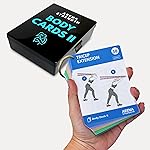 Arena Strength Door Anchor Strap Exercises, in a Simple Card Deck for Resistance Body Bands Workouts. 64 Cards (53 Anchored Exercise Cards + 8 pre-Done routines).