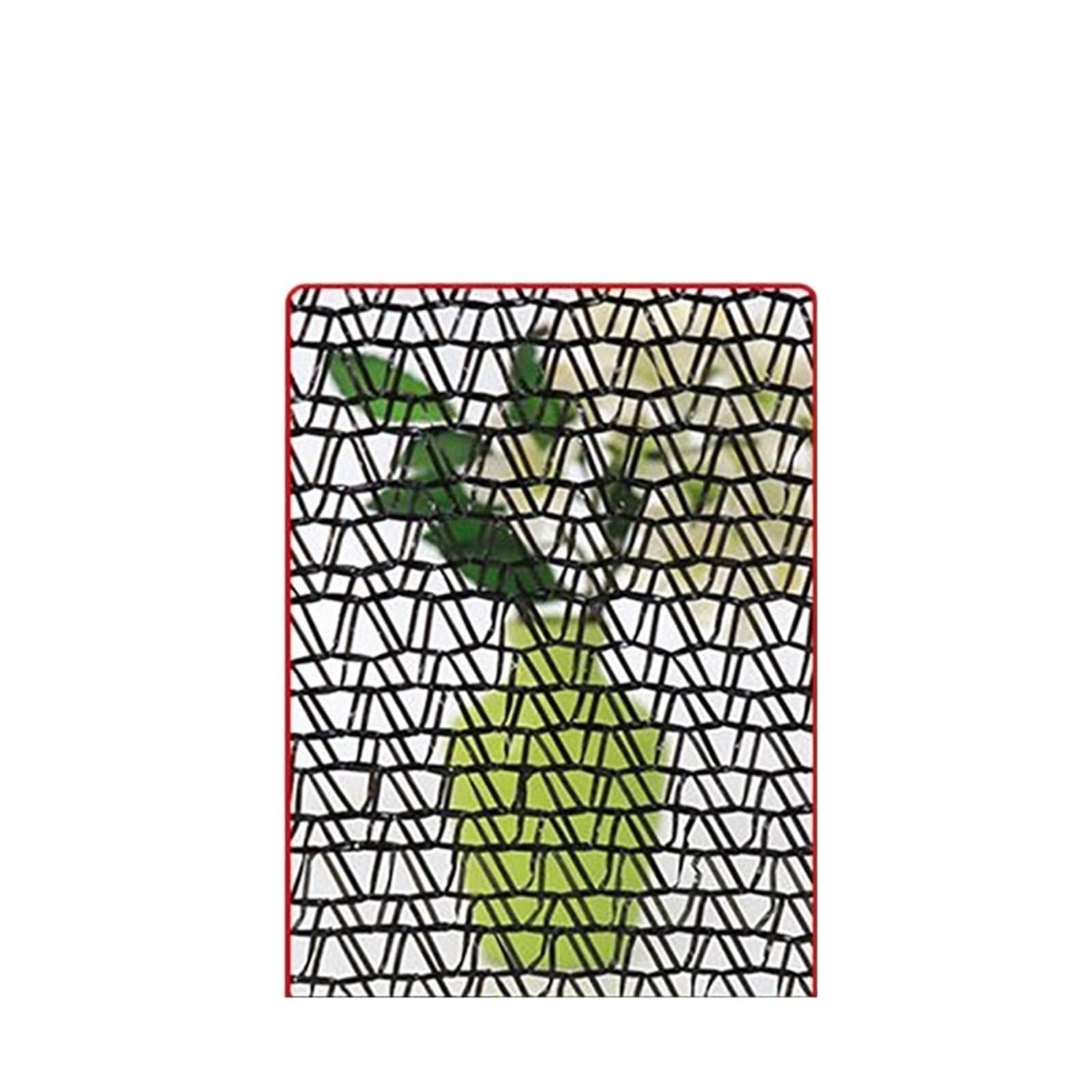 Toile d'ombrage pour jardin contre la chaleur : couverture de serre 2x8m robuste