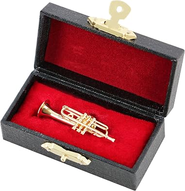EASTROCK Miniature Trumpet Brooch Pin