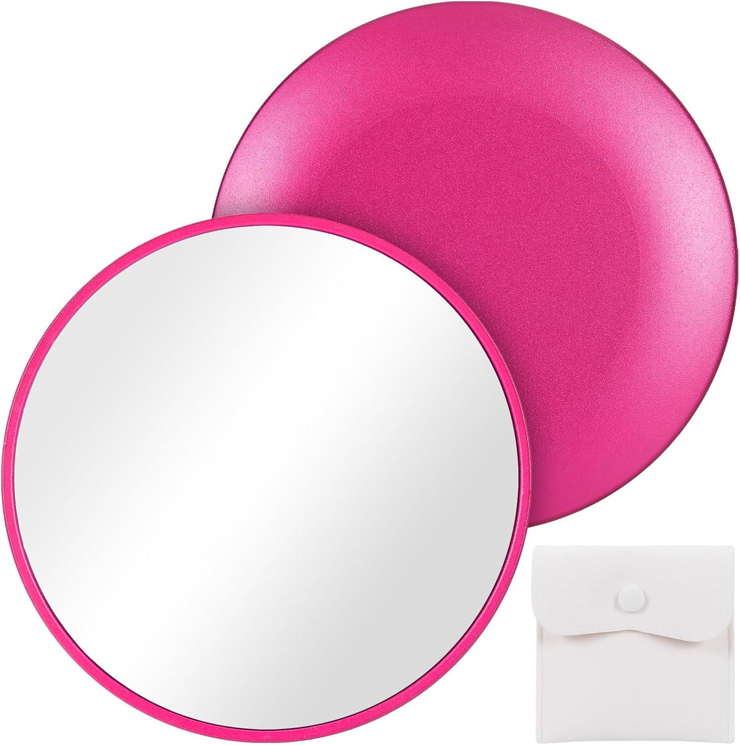 Retro metal compact travel mirror , compact mirror for wallets and pockets