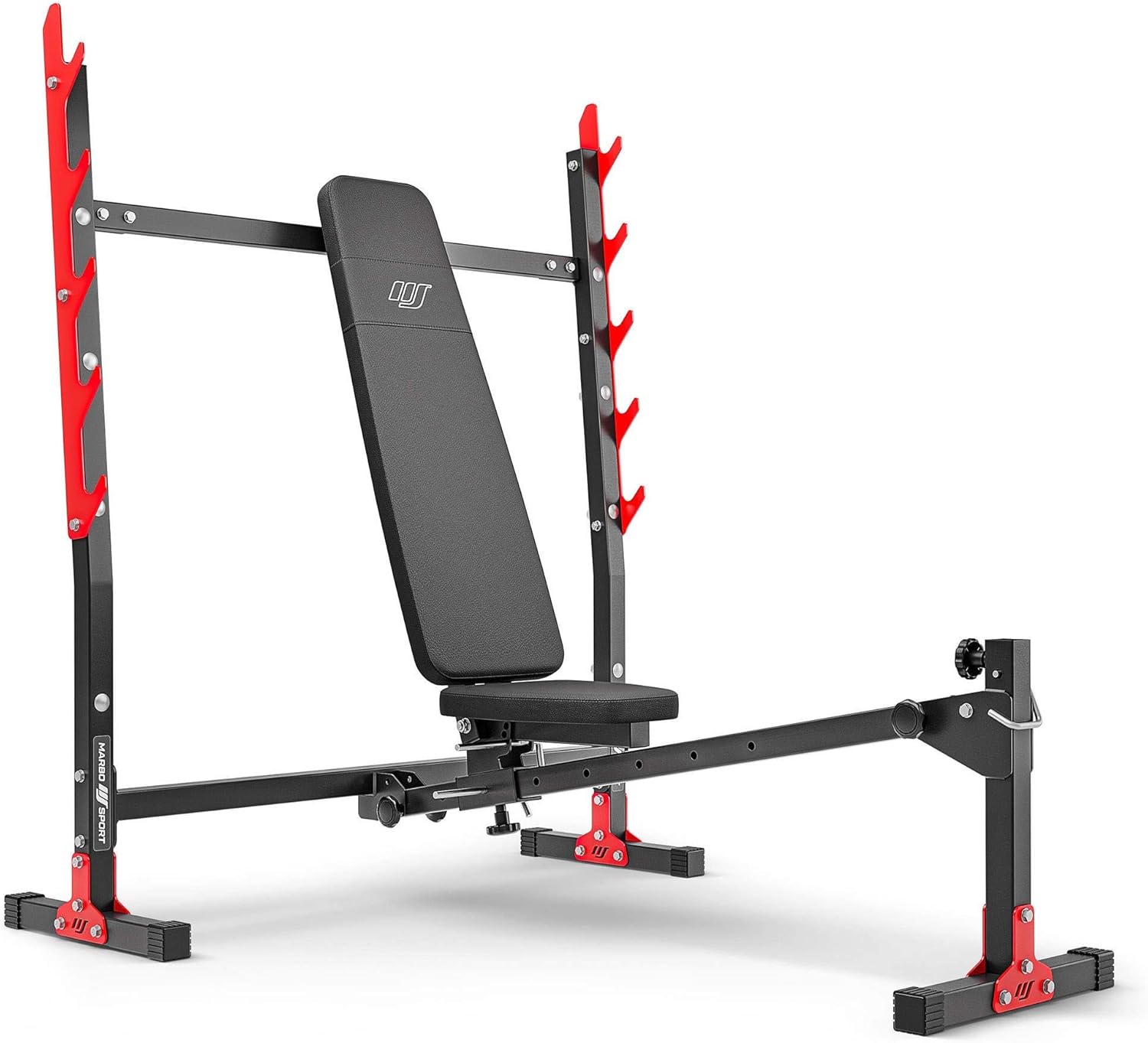 Marbo Sport MH-L107 2.0 Adjustable Weight Bench with Weight Rack Made in EU