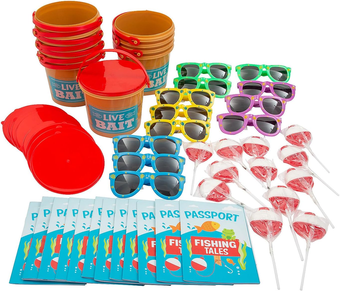 Fun Express Little Fisherman Party Favor Kits Assortment May Vary