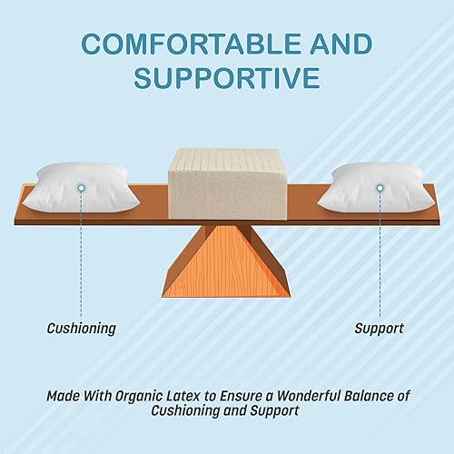 Miniatura 4 de Almohada Cuboide para dormir de lado (corta (12 x 12 pulgadas), baja (4 pulgadas), mediana