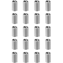 20Pcs M9x1.25 3D Thread 304 Stainless Steel Extra Long Helicoil Insert Thread Repair Extended Sleeve