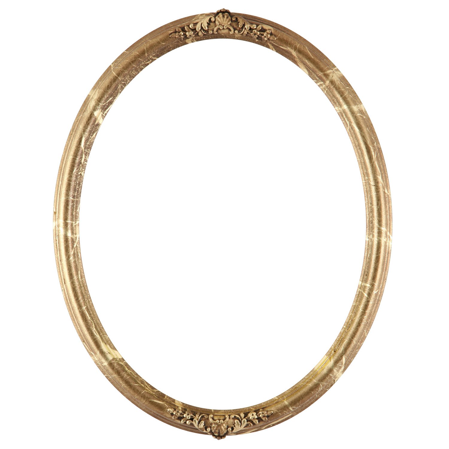 Amazon.com - ArtToFrames 4x5 Inch 554 Oval Frame Champagne Gold