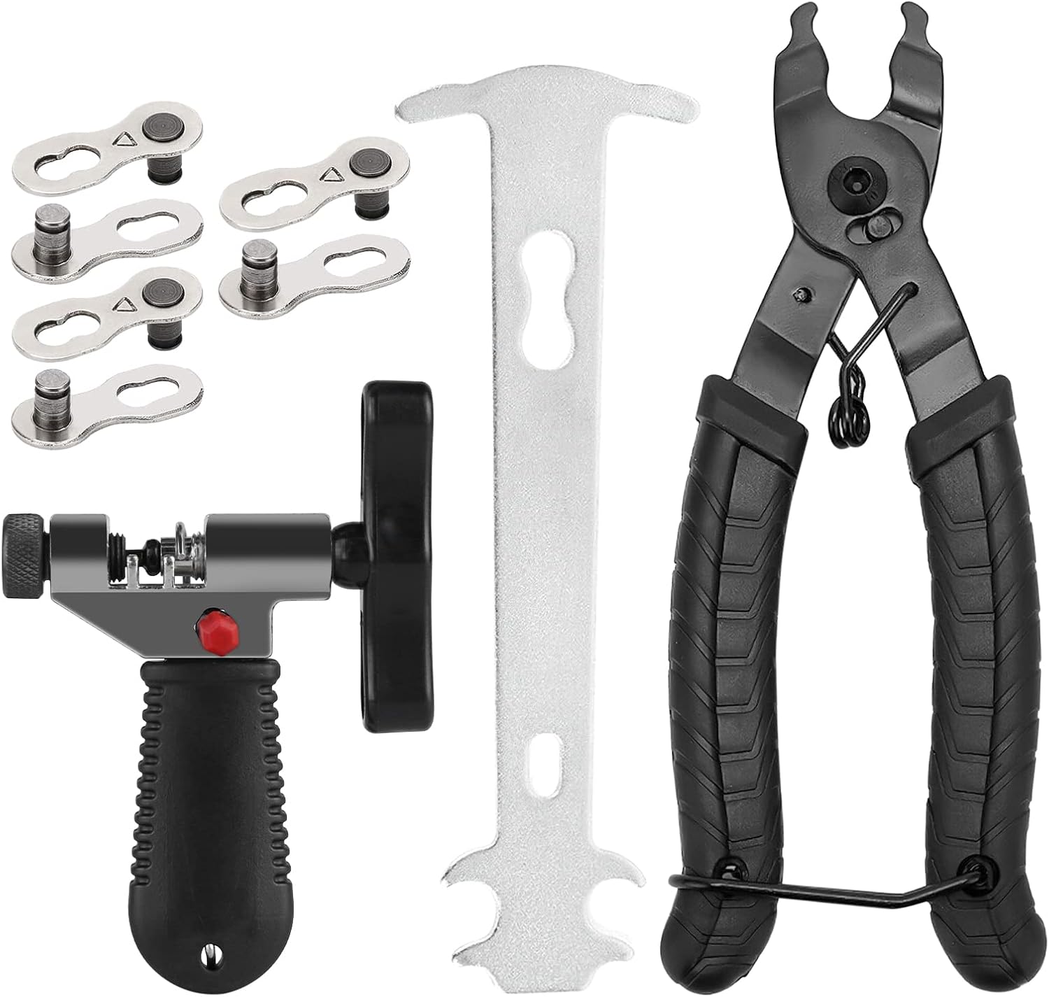 YOYIAG Bike Chain Tools Set Bike Chain Repair Tool, Bicycle Link Plier, Chain Cutter, Chain