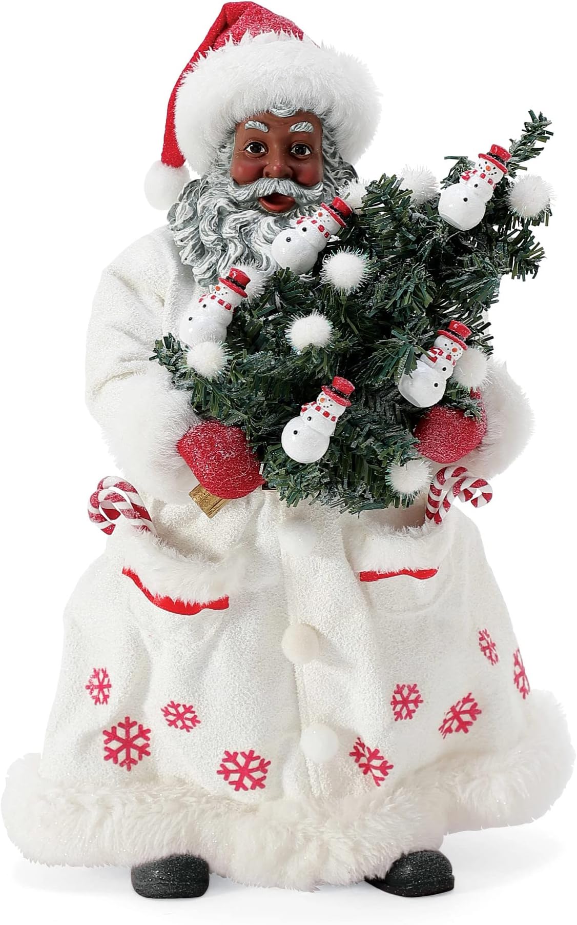 Department 56Possible Dreams Santa Christmas Traditions Snowy Wishes Figurine, 10.5 Inch, Multicolor