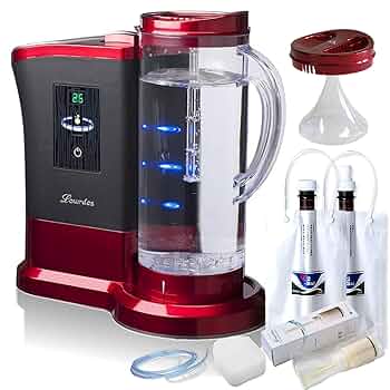 Amazon | ＜特典セット＞ 水素水サーバー 水素水生成器 ルルド