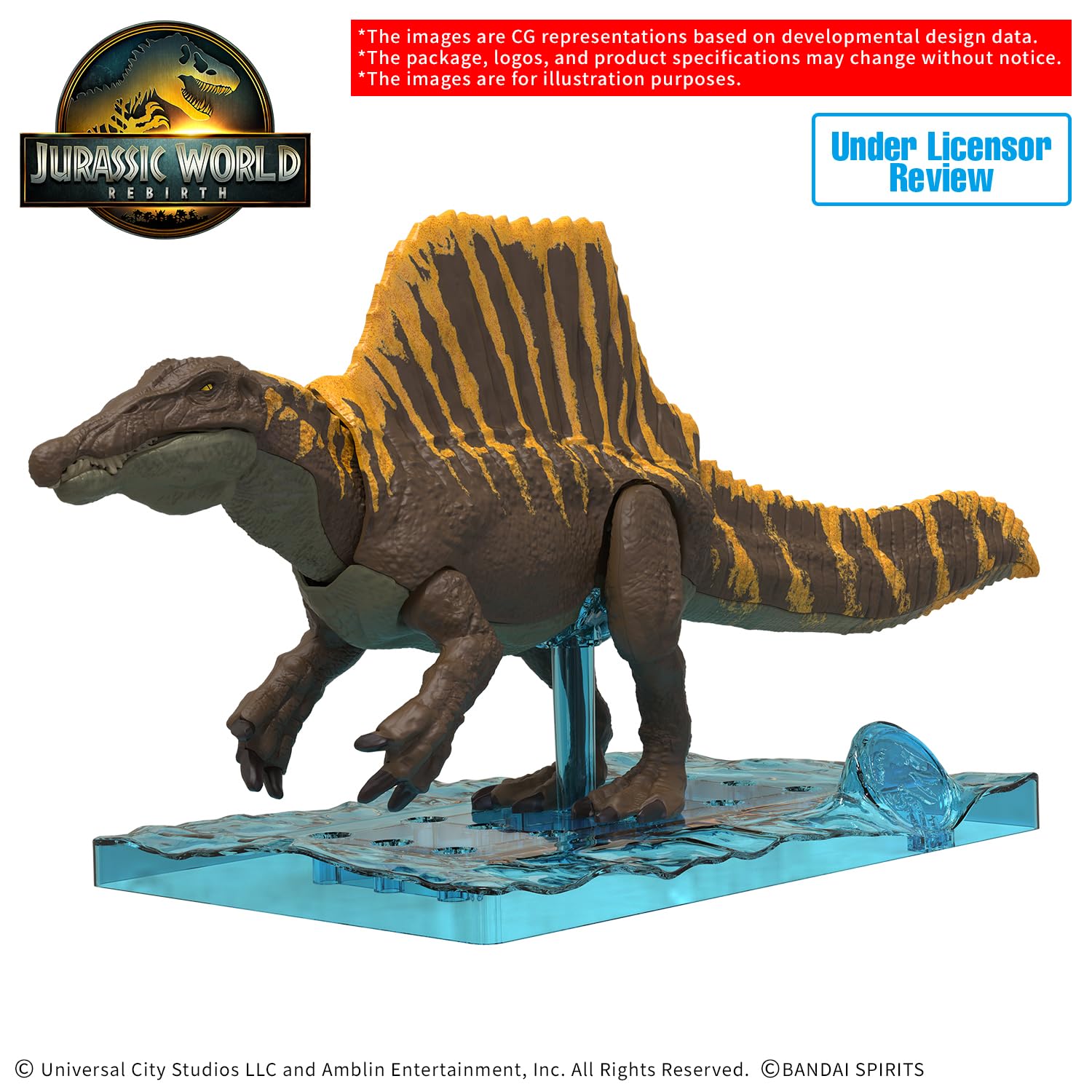 Amazon.com: BANDAI Hobby - Jurassic World - Spinosaurus - Jurassic