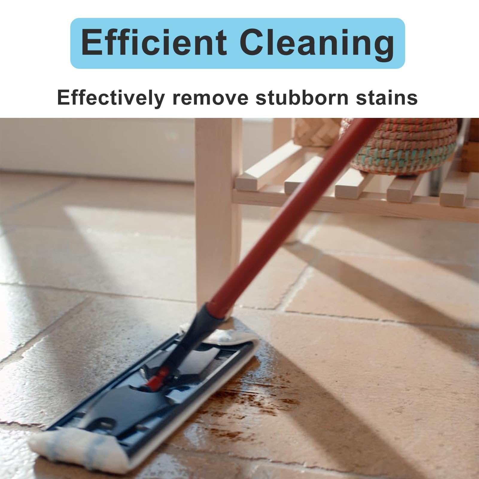 4x Mikrofaser Wischpads - Ersatz Für Vileda H2Pro Mopps