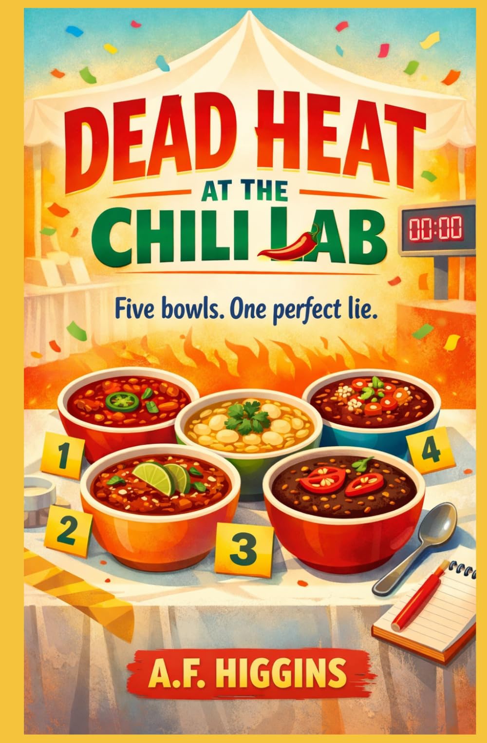 Dead Heat at the Chili Lab (Brine and Brioche Mysteries)