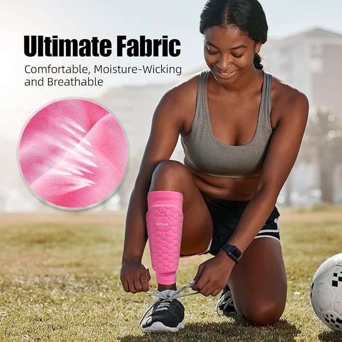 Espinilleras Compactas Nylon y Spandex Talla X-Small miniatura 3