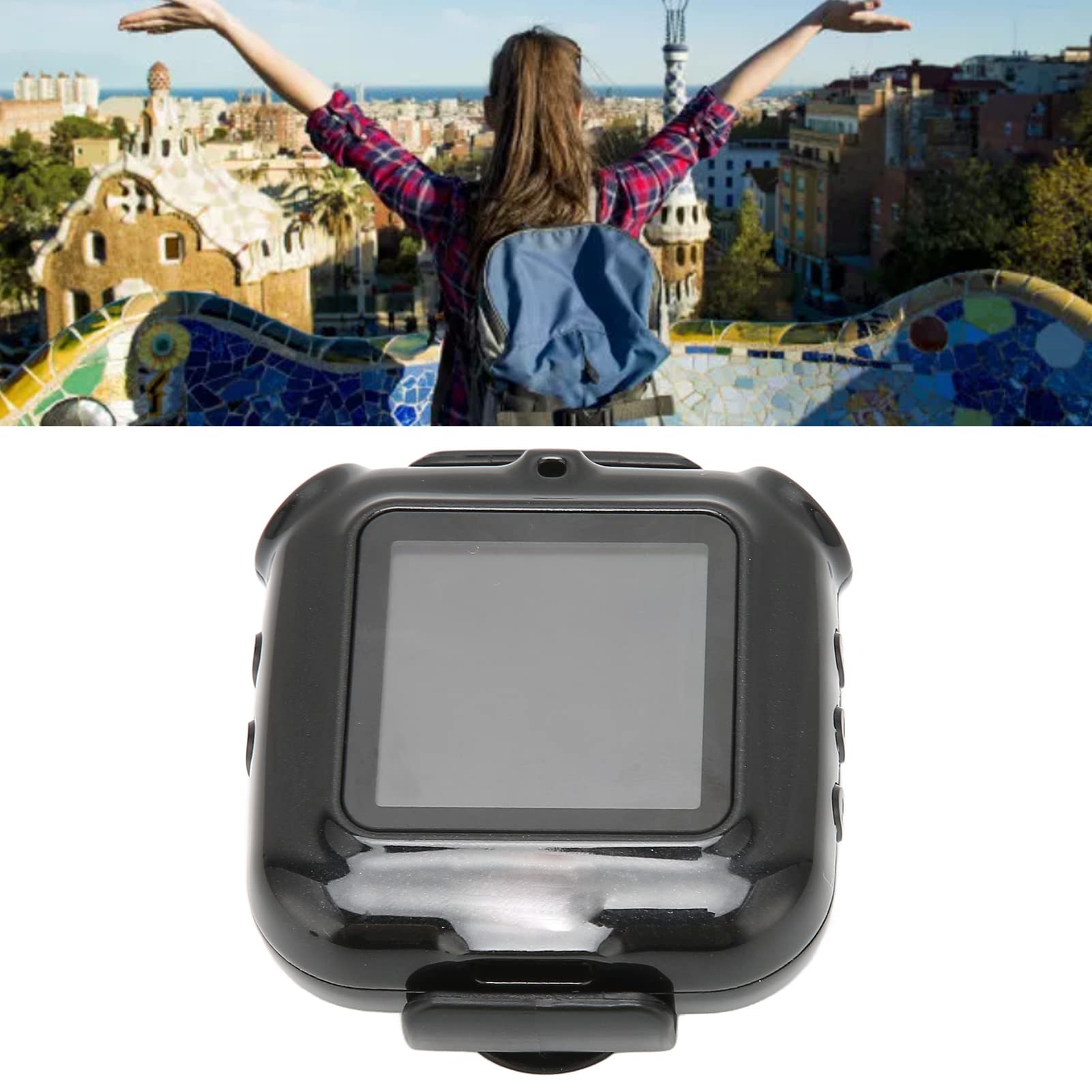 Cyrank Mini Dash CAM, Full HD 1920x1080p Cámara para Automóvil con Pantalla LCD Car Dash CAM Dashcam para Automóviles Delantero Y Trasero para Reuniones Grabación De Viajes En El Aula(32G)