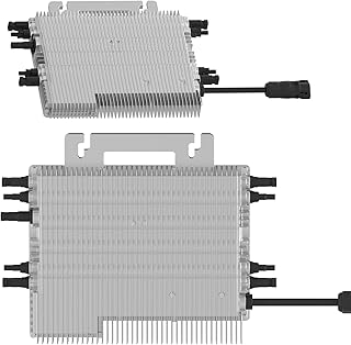 DEYE Mikro-Wechselrichter 1600 W SUN-M160G4-EU-Q0 für Mini-PV Solaranlage Balkonkraftwerk, IP67 wetterfest, 4 MPPT, WiFi, Micro Inverter