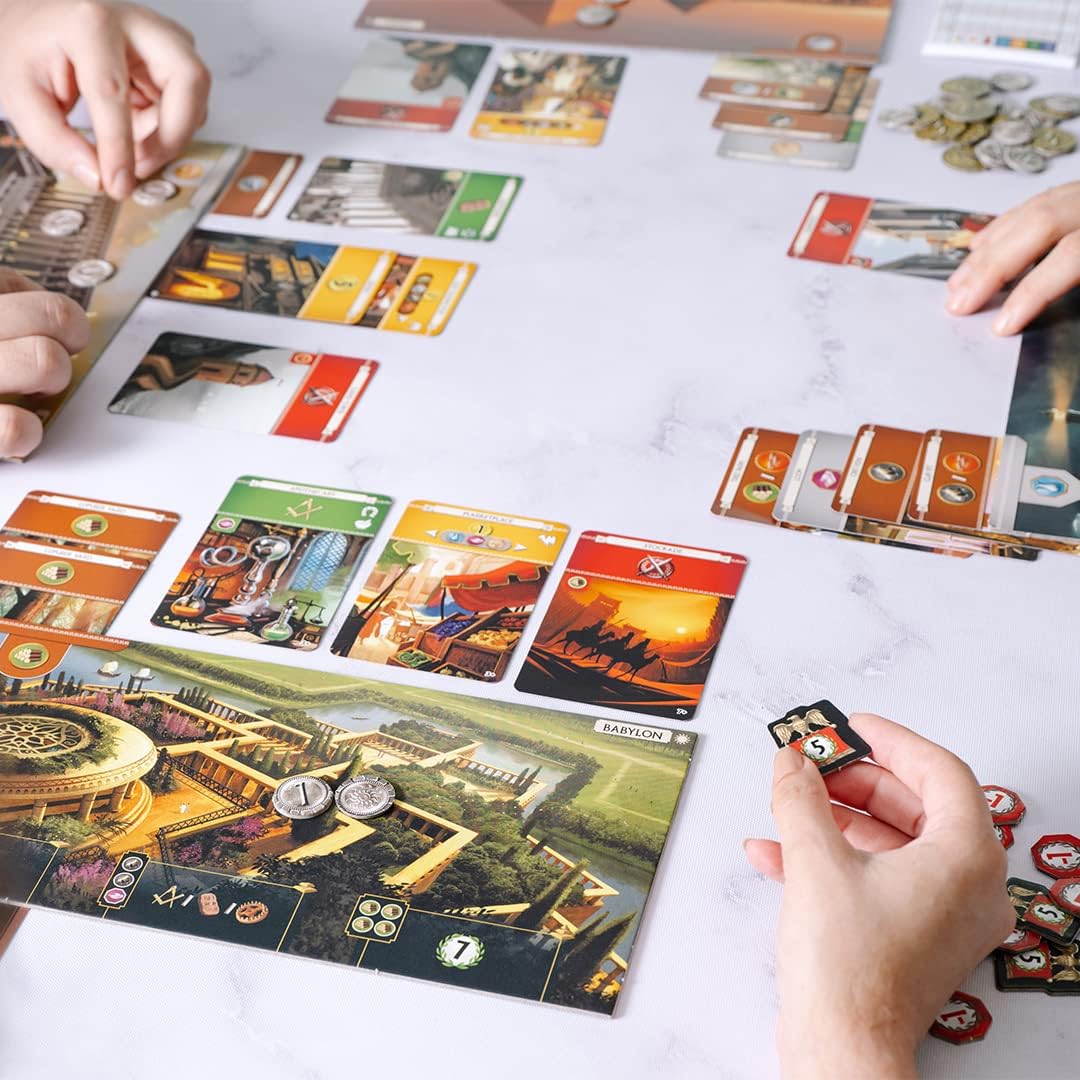 Enigma 7 Wonders V2 - Boardgame (Nordic) (REPSEVSCAN)