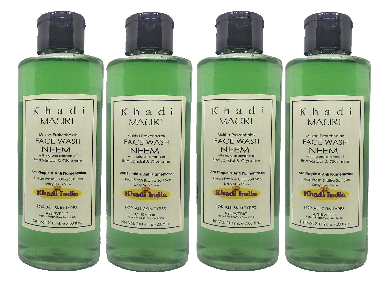 khadi mauri anti acne face wash