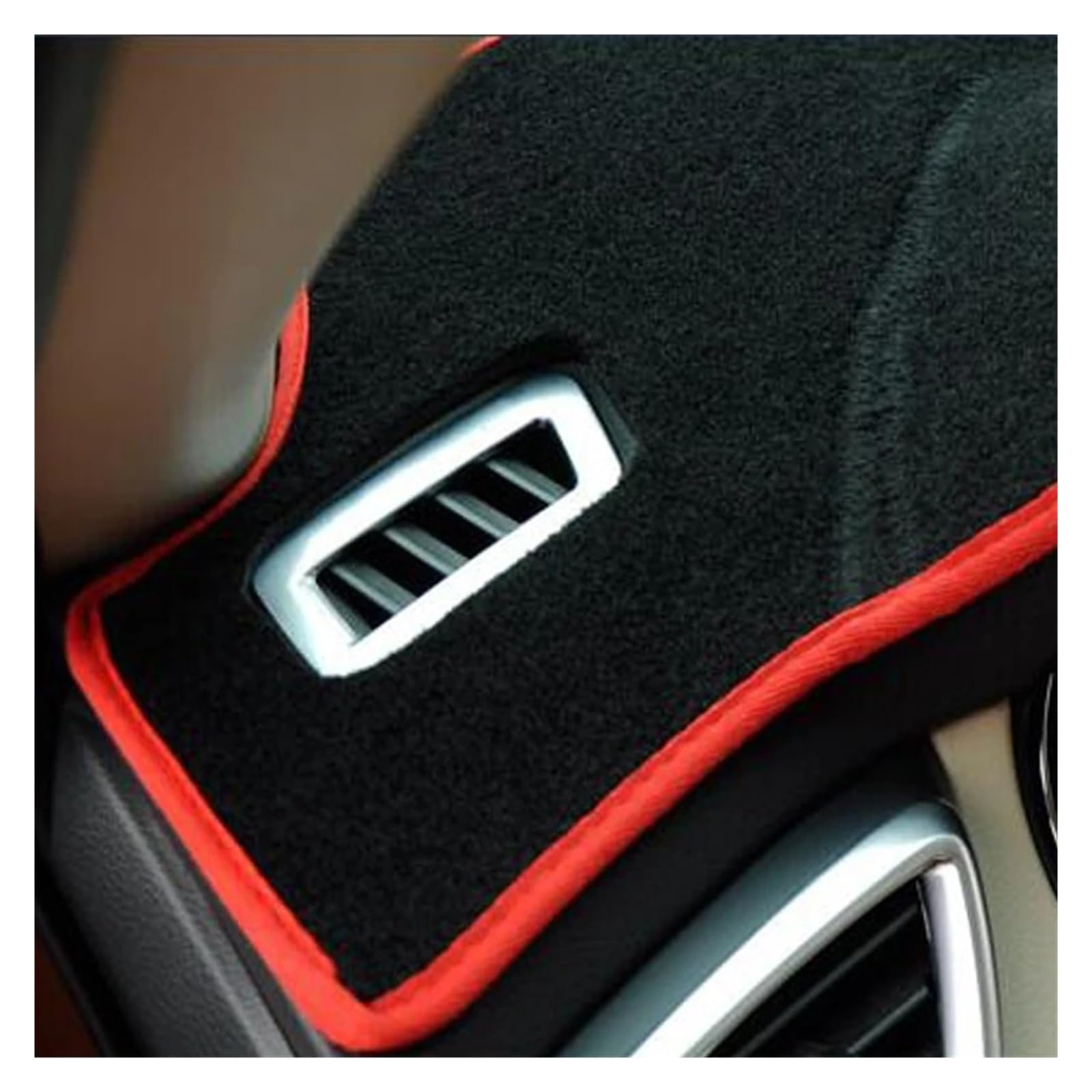 Flanelowa mata na deskę rozdzielczą do VW dla ID.4 CROZZ 2020 2021 2022 Auto Dash Mat Dywan Peleryna Osłona przeciwsłoneczna Dashmat Pad ID4 Wewnętrzna osłona deski rozdzielczej samochodu