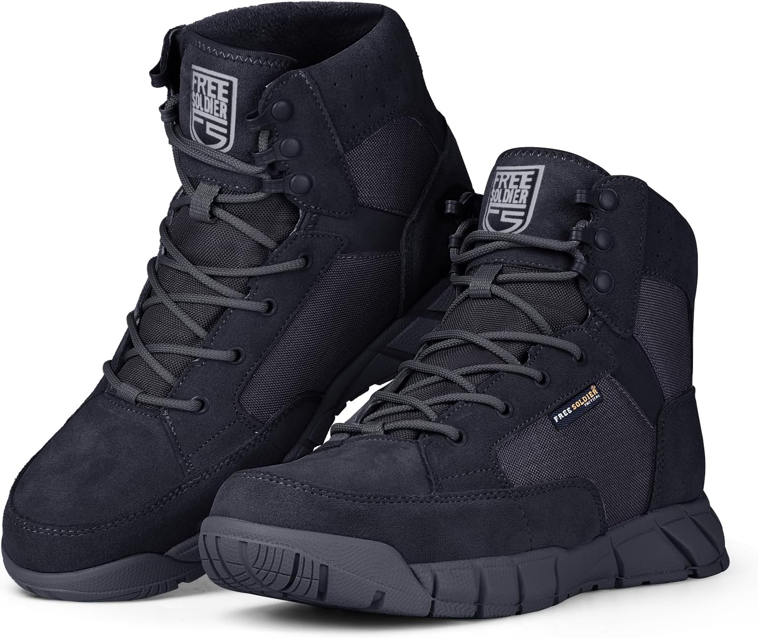 Waterproof Hiking Work Boots Men's Tactical Boots 6 Inches Lightweight Military Boots Breathable Desert Boots