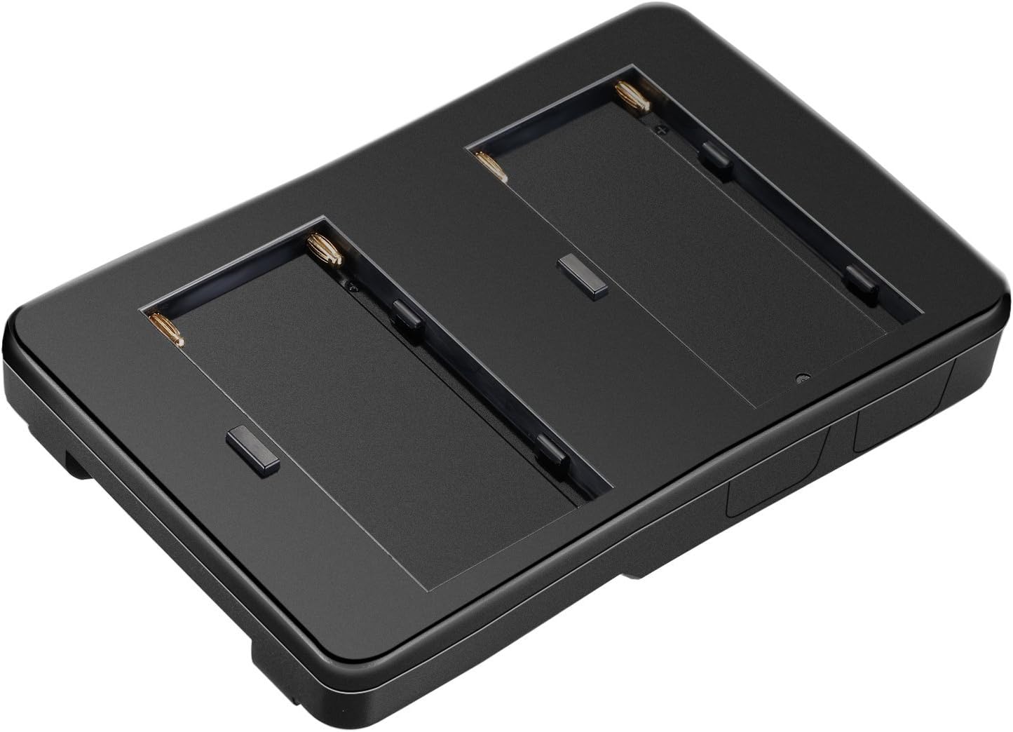Neewer F2-BP NP-F Battery to V-Mount Battery Converter Adapter for LED Light, Field Monitor, Alternative Battery Option for Sony V-Mount Gear, Fits for 2-Pack Sony NP-F970, NP-F770,NP-F570 Battery