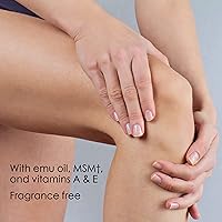 Vista 8 de True+Real Gel de aceite de emú, 12 oz