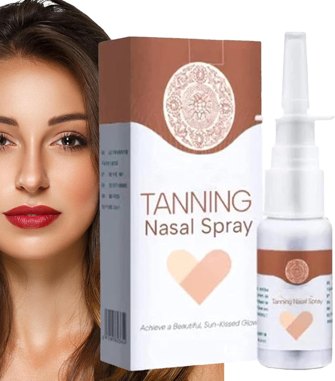 Nasal Tanning Spray Moisturizing Sunless tanner Tan Spray 0.7 Oz