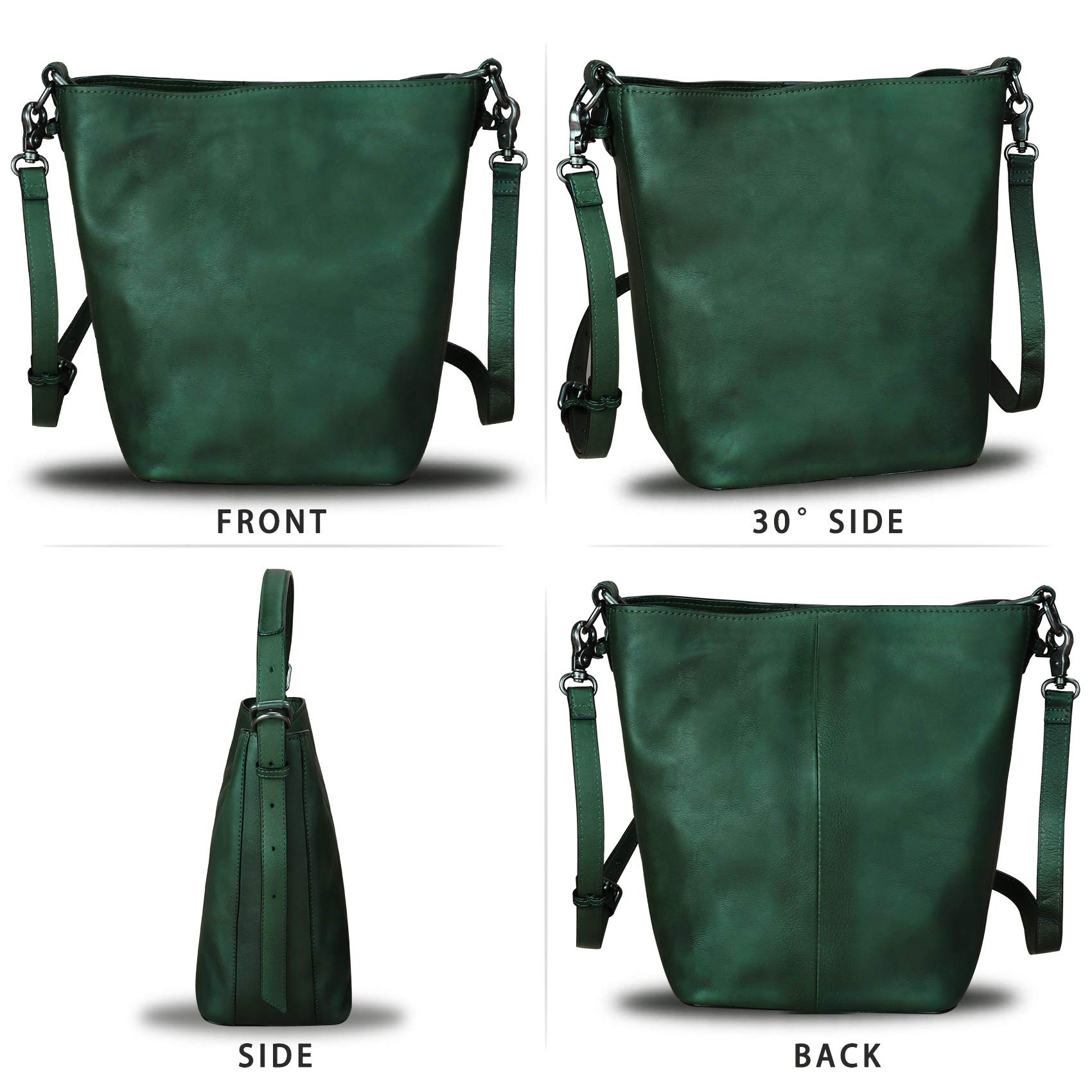 Borsa a tracolla del cuoio genuino Borse per le Donne Top Handle Satchel Borse Signora Crossbody Spalla Tote Borse