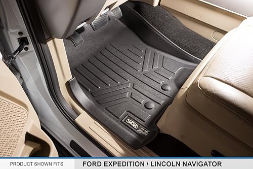 Miniatura 2 de MAXLINER - Juego de alfombrillas de 2 filas compatibles con Ford Expedition 2011-2017