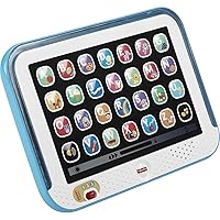 Fisher-Price - Tablet Ridi e Impara, tablet con tecnologia Smart Stages e tre livelli di gioco