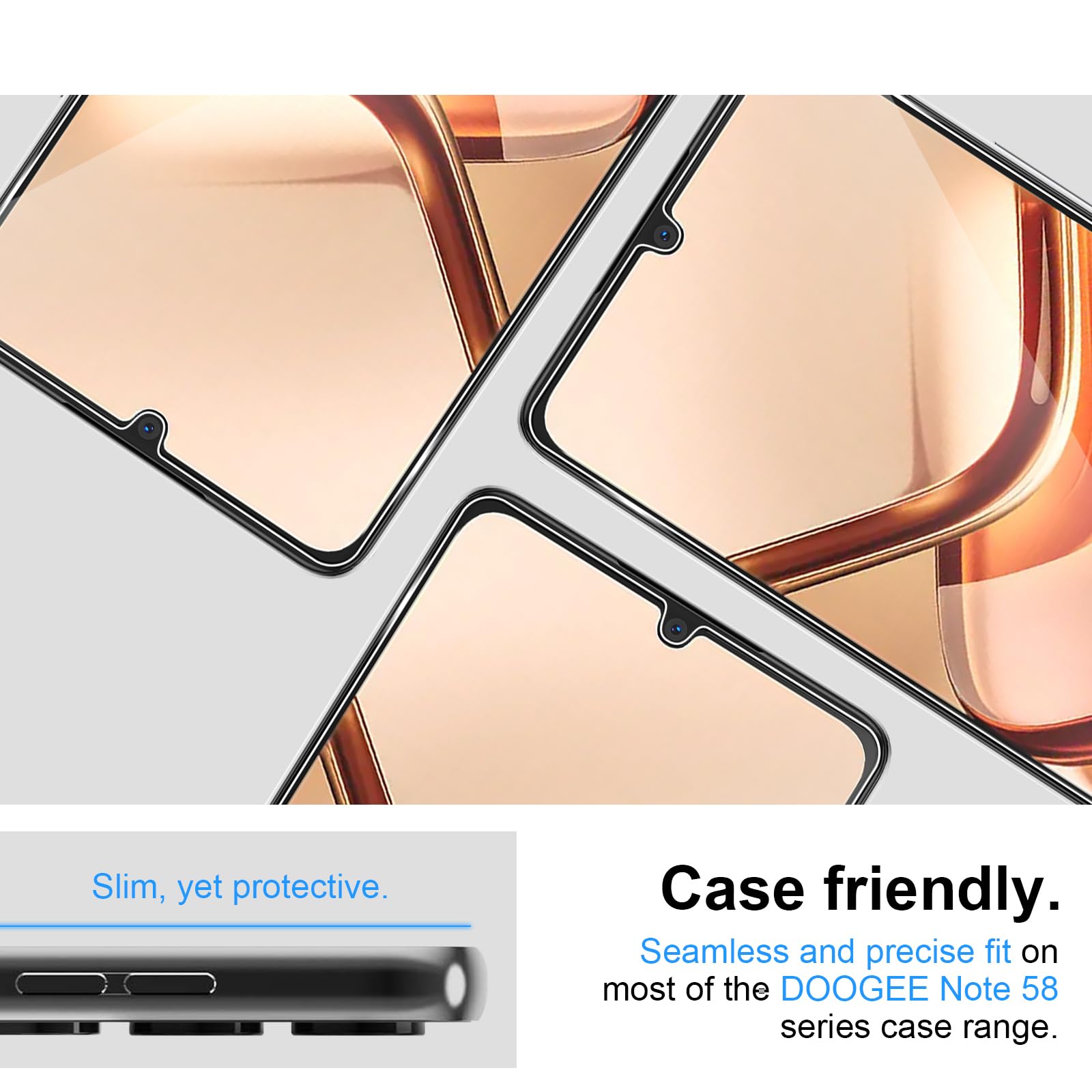 Lutree Per Google Pixel 8 PRO Vetro Temperato, 3 3 Pezzi Pellicola