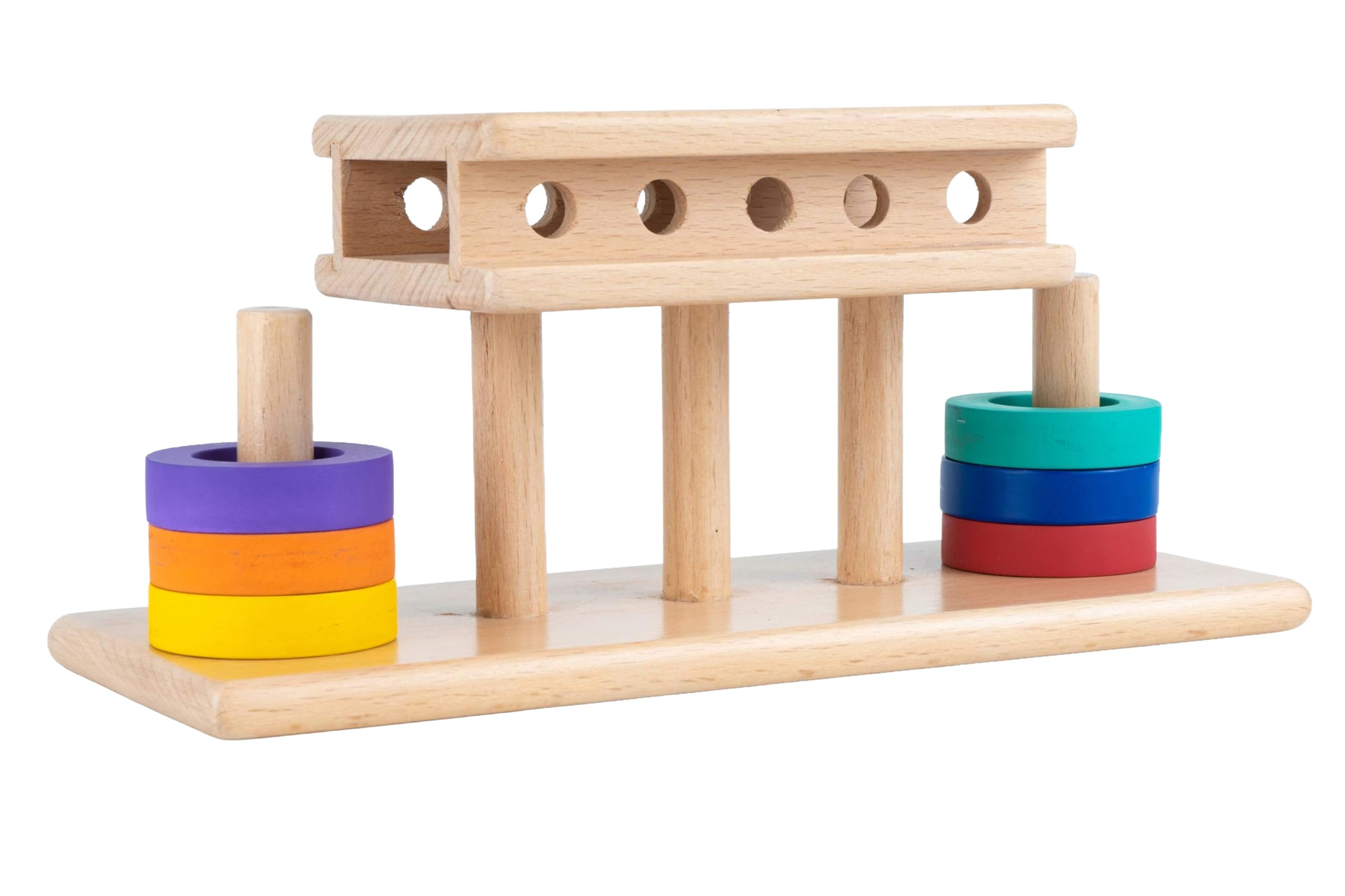Ring Slide Game | 12+ Months | Montessori Wooden Puzzle Toy for Toddlers & Kids | Fun Learning Game for Hand-Eye Coordination & Logical Thinking | Safe & Durable-image-28