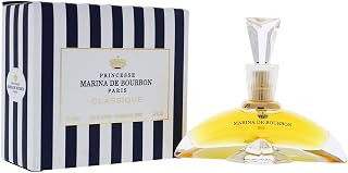 Marina de Bourbon Classique by Princesse EDP Spray, fragrância para mulheres, perfume floral e frutado com notas de frutas exóticas e baunilha, 30 ml