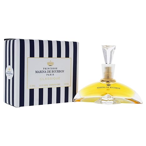 Marina de Bourbon Classique by Princesse EDP Spray fragancia para mujer aroma floral y afrutado con notas de frutas exóticas y vainilla 10fl oz  1