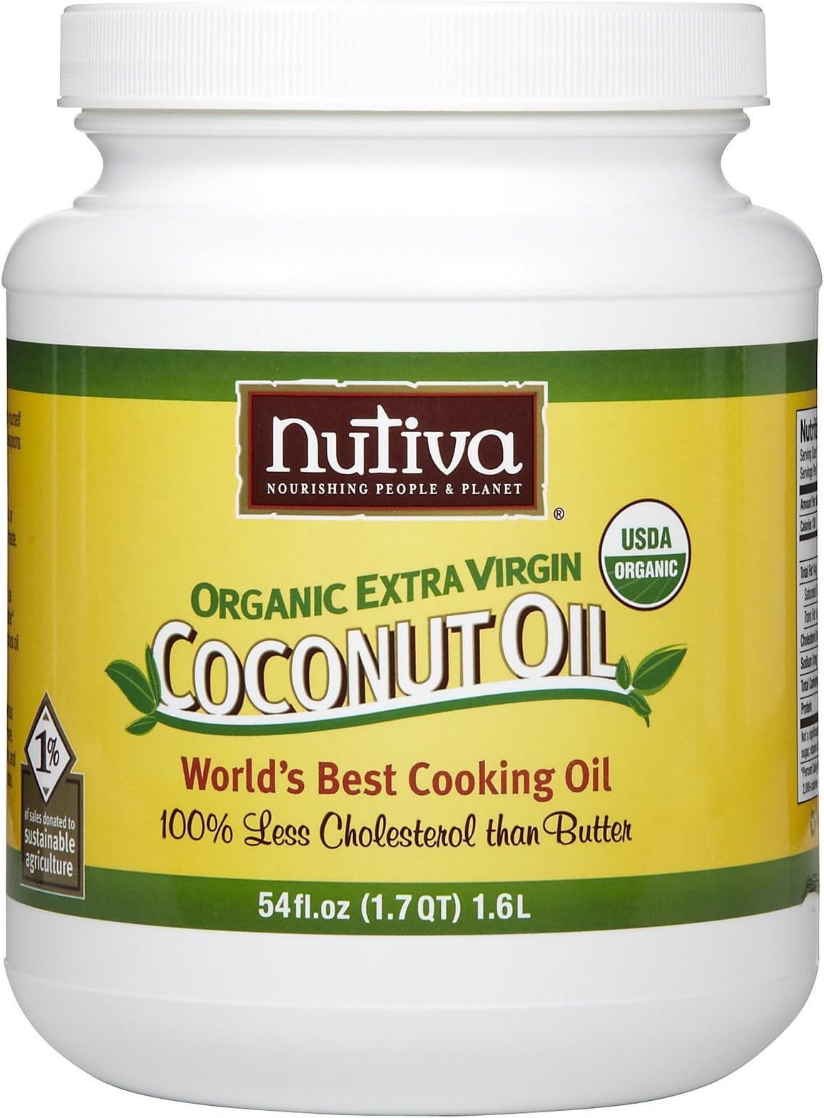 Nutiva Coconut Oil Og2 X Virgin 54 Fz Nutiva Coconut Oil