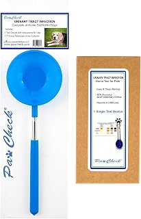 UTI Test Kit for Dogs with Reusable P-Scoop Telescopic Urine Collector