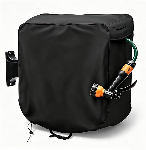 Square Hose Reel Cover Compatible with Suncast Aquawinder 125FT Hideaway Reel Box