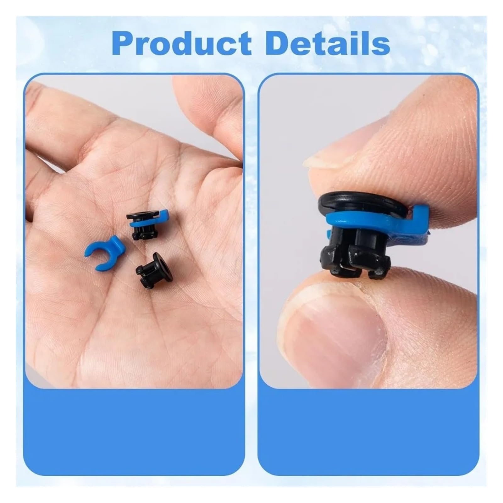 Compatible con Creality, Clip de pinza Bowden for Hotend de Metal