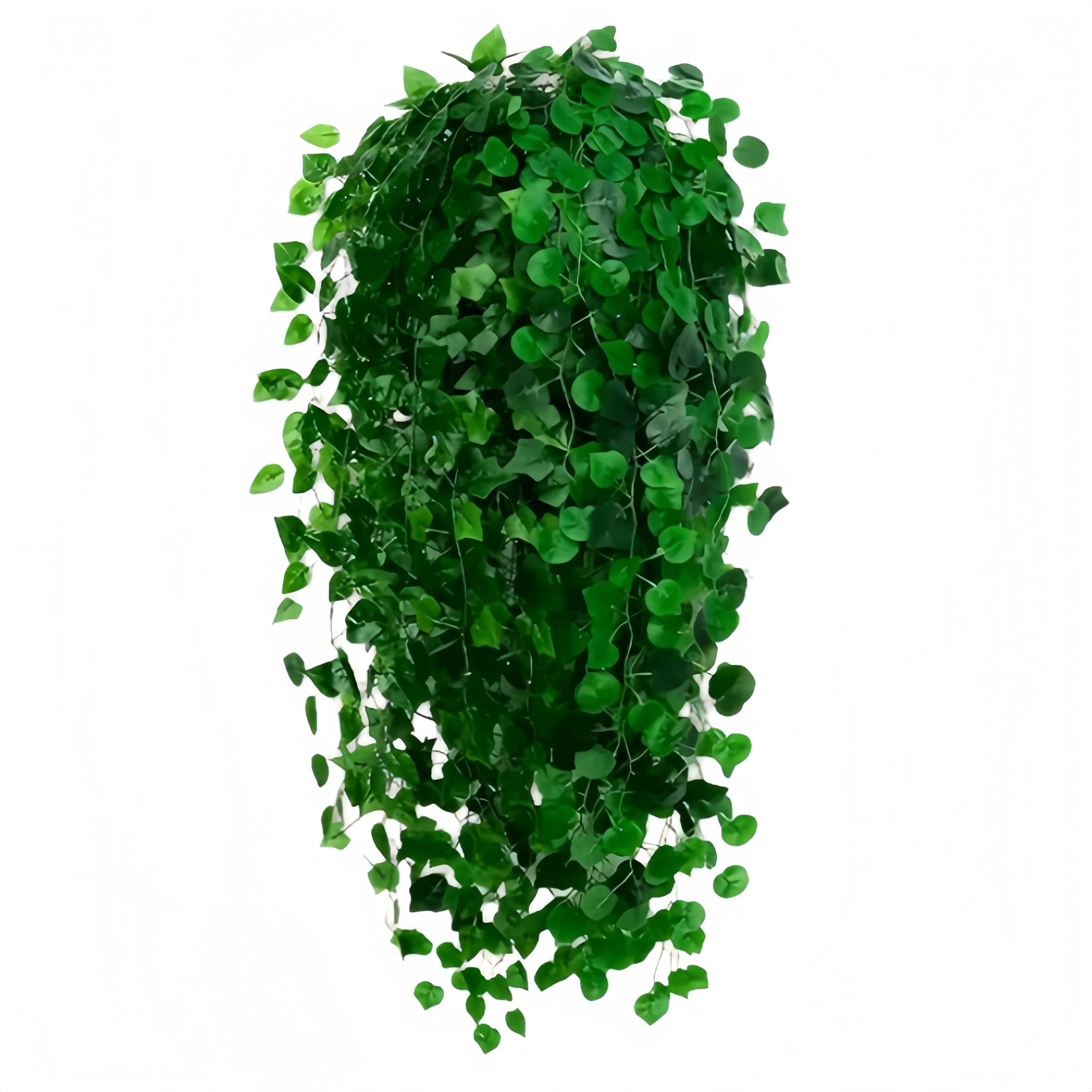 Plante artificielle suspendue 105 cm sans entretien pour habiller un mur sombre