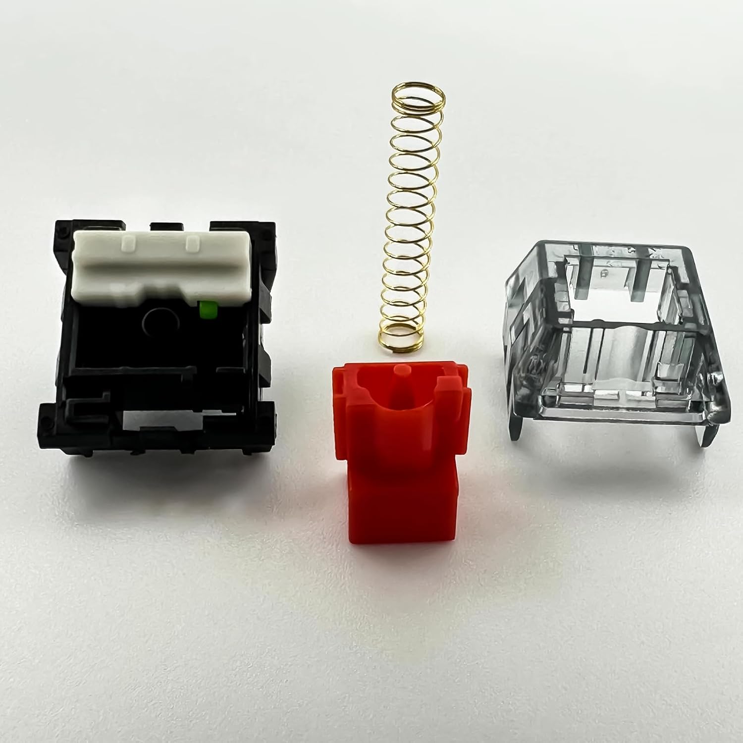 Upgrade Kailh Box V2 Red Switches for Mechanical Gaming Keyboard,5-Pin 40gf Linear/Dust&Waterproof Switches(108pcs,Red)