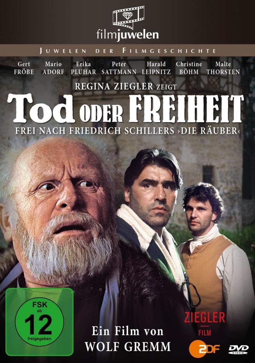 Tod Oder Freiheit - Frei Nach Friedrich Schillers "Die Räuber" (Filmjuwelen) [DVD] [1977]
