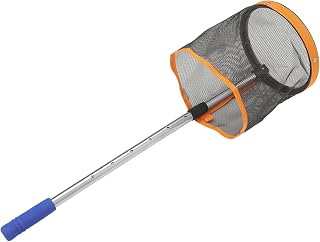 Telescopic Table Tennis Ball Picker with Retractable Grip, Metal Nylon