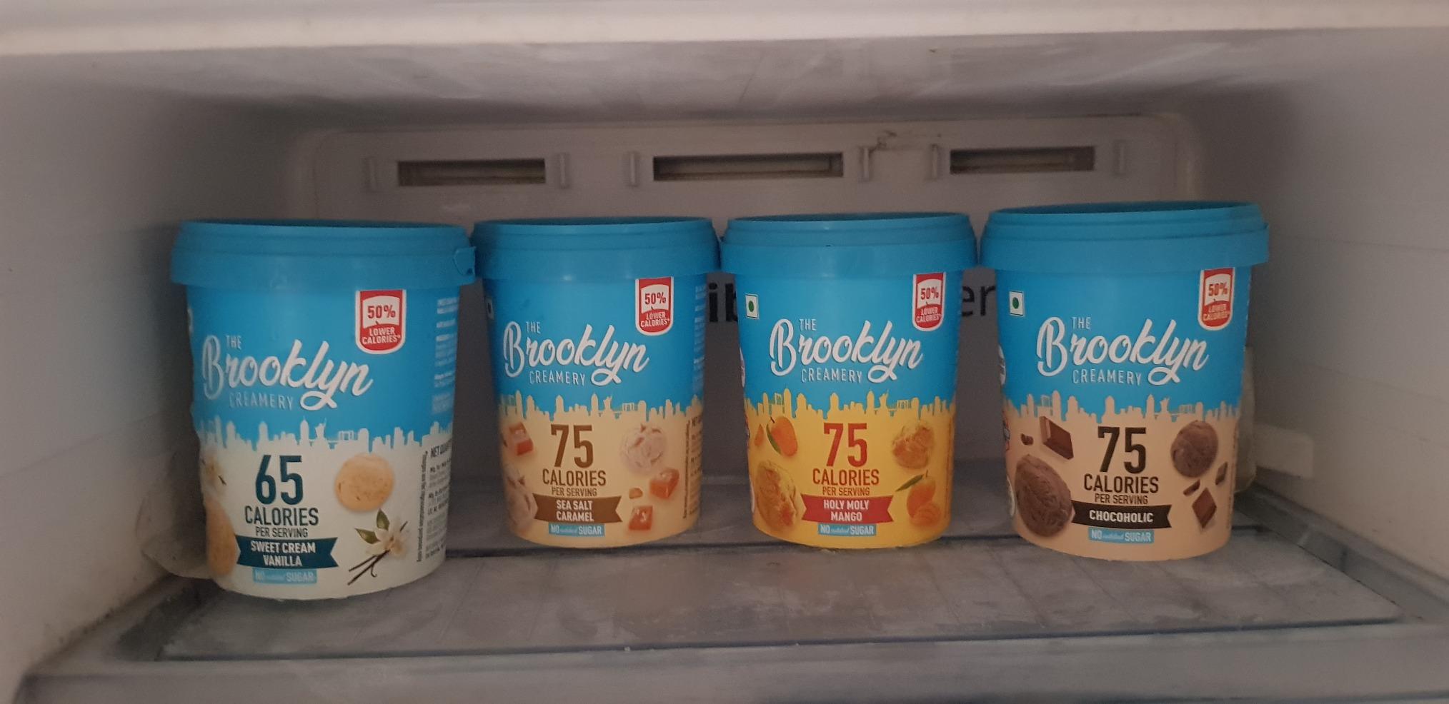 The Brooklyn Creamery Sea Salt Caramel IcecreamLow Calorie No Added